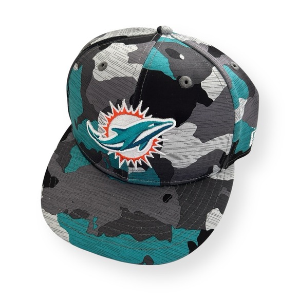 New Era Other - Miami Dolphins NFL New Era 9 Fifty Camouflage Football Hat Medium / Large NEW